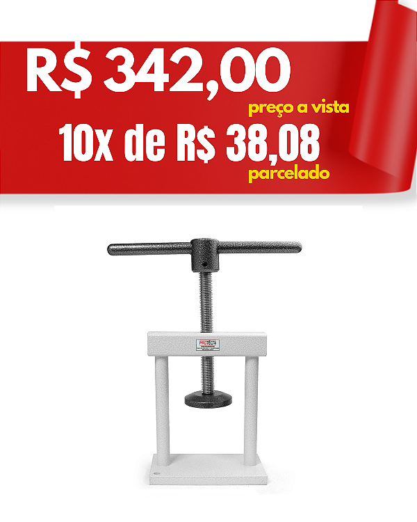 Prensa de bancada 2 muflas - Protécni