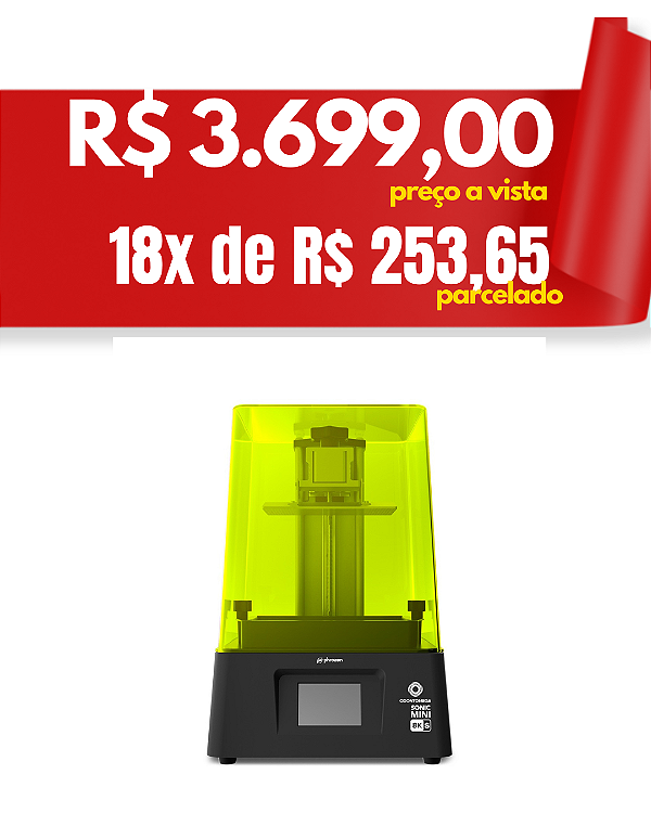 Impressora 3D Phrozen Sonic Mini 8K S Bivolt - Odontomega