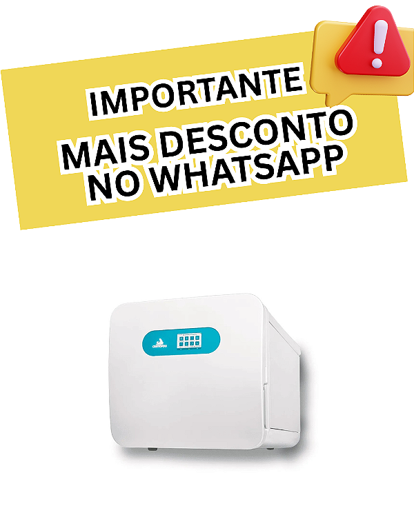 Autoclave Vitale Classe B 22 Litros - Cristófoli