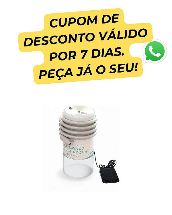 Mini Aspirador Cirúrgico Odontológico - BIOTRON