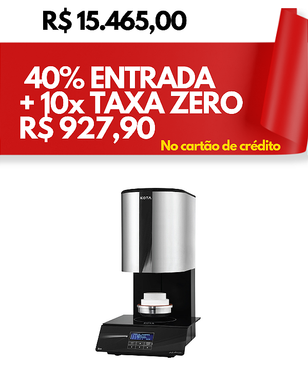 Forno para prensagem e queima de porcelana kota evo - Kota