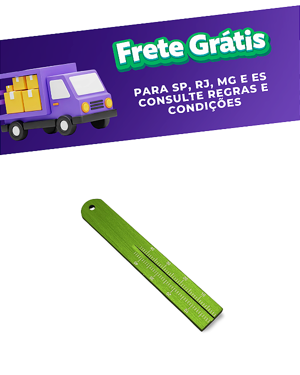 Régua milimetrada endodontia metal - Cassiflex