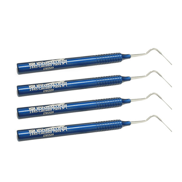 Jogo Calcador Paiva c/ 4  colors 9,5 mm - Cassiflex