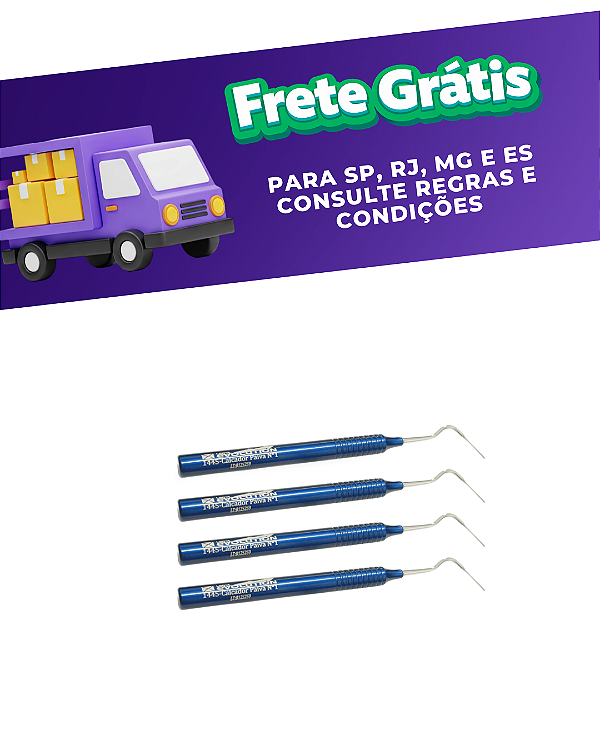 Jogo Calcador Paiva c/ 4  colors 9,5 mm - Cassiflex