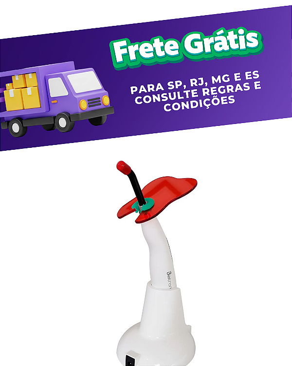 Fotopolimerizador sem fio 1400 mW led - Biotron