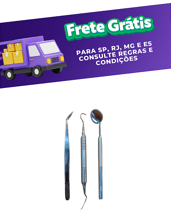 Kit clinico 3 peças - Cassiflex