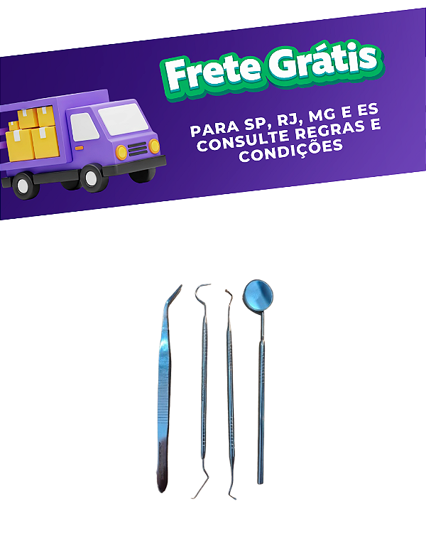 Kit clinico 4 peças - Cassiflex