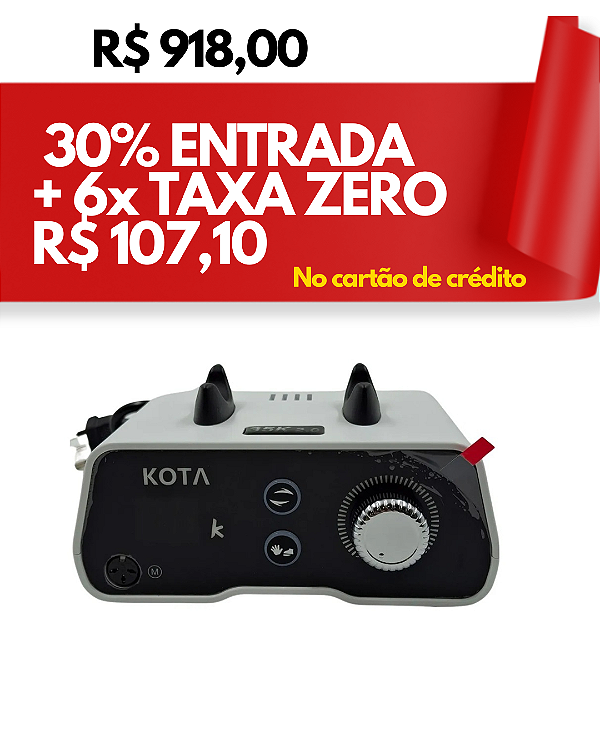 Micro motor elétrico bancada 35K V2.0 - Kota