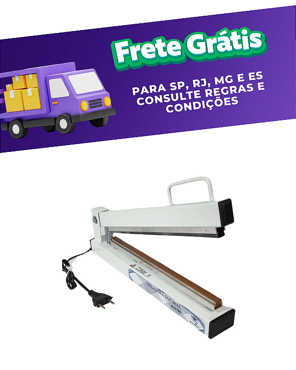 Seladora Top Seal metal Master 30cm - Bio Meck