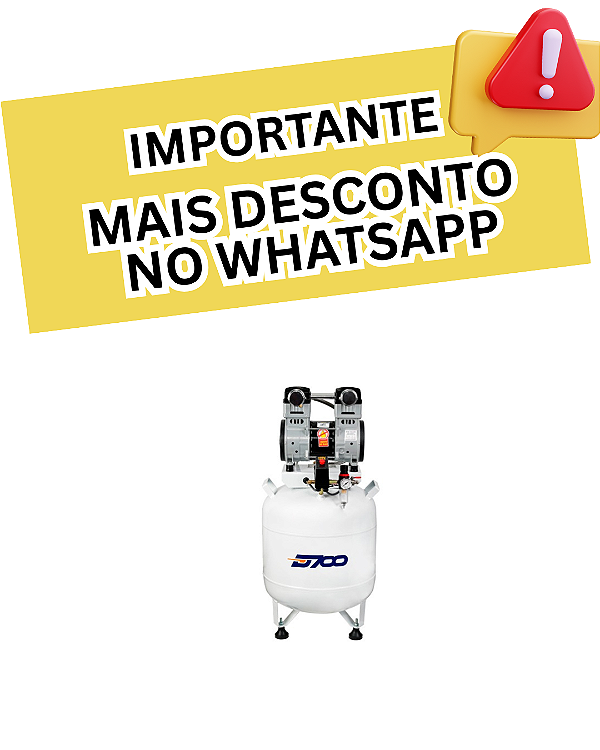 Compressor odontológico 40 lts - D700