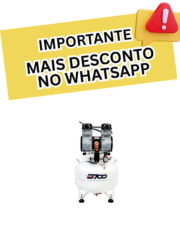Compressor odontológico 65 lts - D700