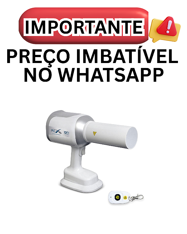 Aparelho RAIO-X odontológico ÍON PORTÁTIL PLUS - PRÓ X