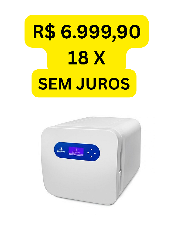 Autoclave Vitale Conect 12L Inox Bivolt - Cristófoli