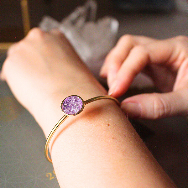 Bracelete Vivaz Ametista