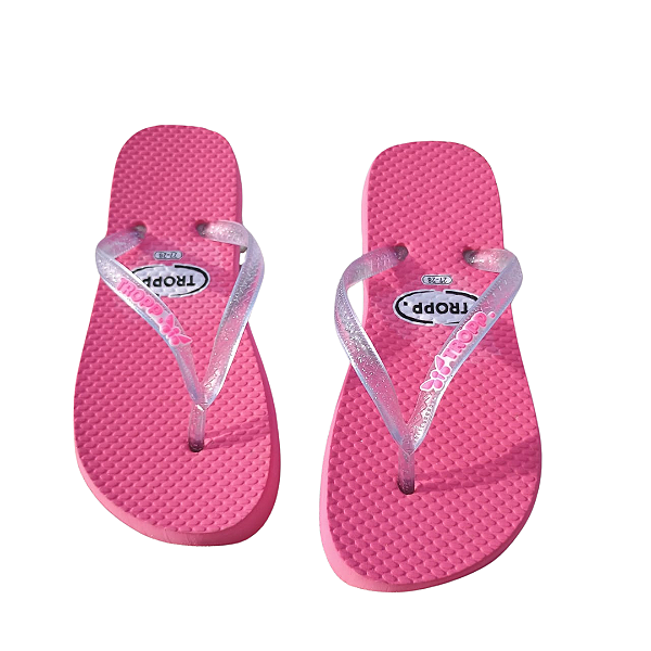 Chinelo TROPP infantil slim PINK