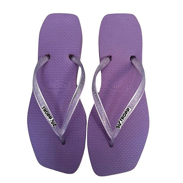 Chinelo TROPP square LÍLAS