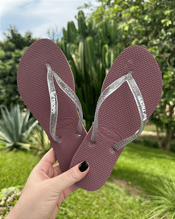 Chinelo TROPP slim MARSALA