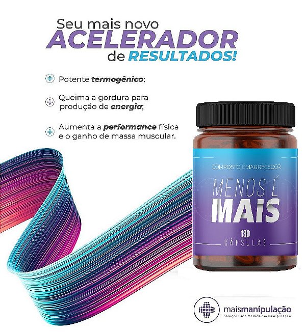 Menos e Mais 180 Cps