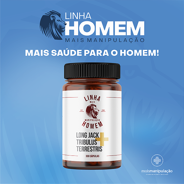 Long Jack + Tribulus Terrestris  Linha Homem