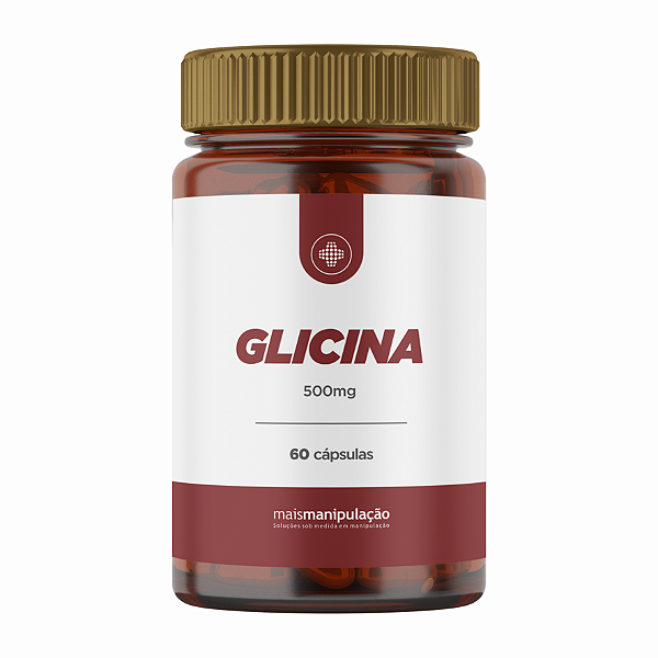 Glicina 500 Mg Suplemento 60 Caps