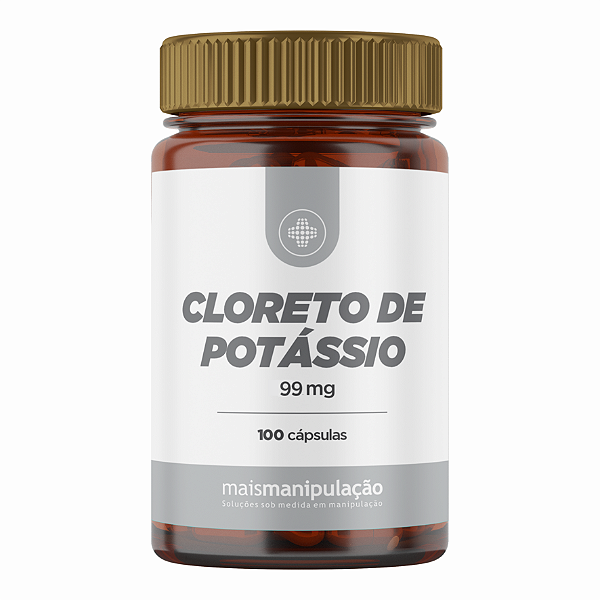 Cloreto de Potassio 99 Mg Suplemento 100 Caps