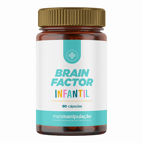 Brain Factor – 7 / 100mg Suplemento Infantil 60 Caps