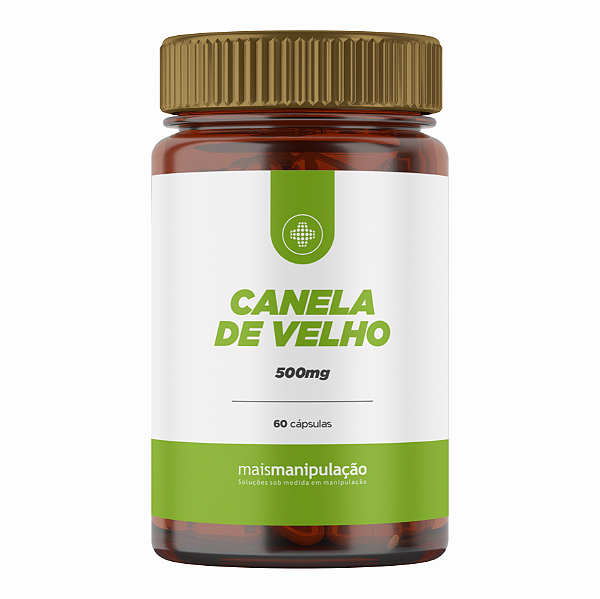 Canela de Velho 500mg Suplemento 60 Caps