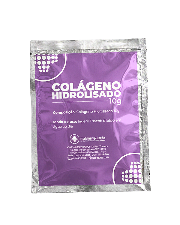 Colageno Hidrolisado 10g Suplemento 60 Saches