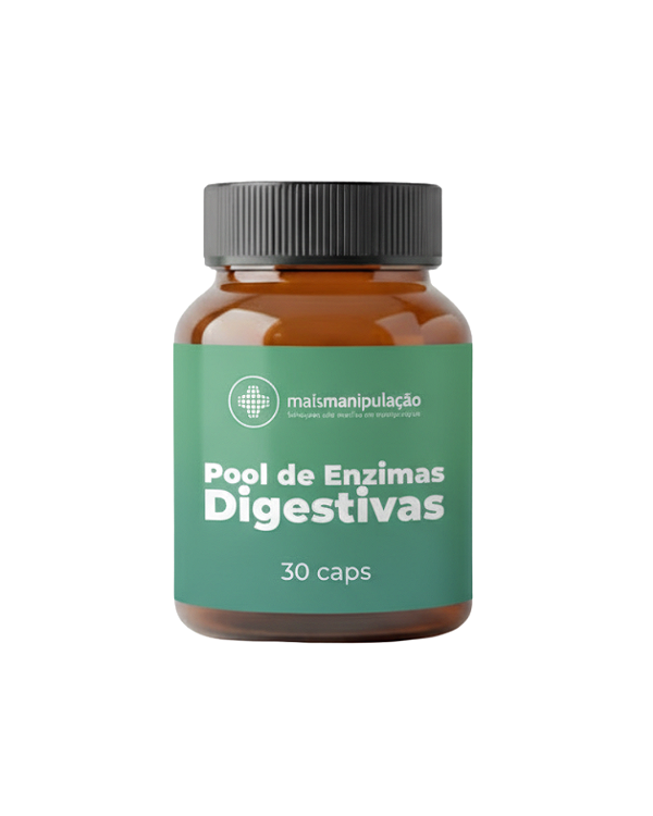 Pool de Enzimas Digestivas Suplemento 30 Caps