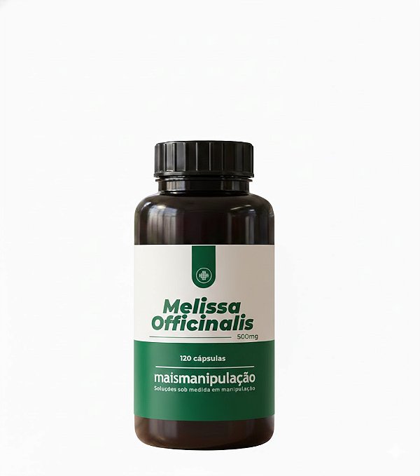 Melissa Officinalis 500mg Suplemento 120 Caps
