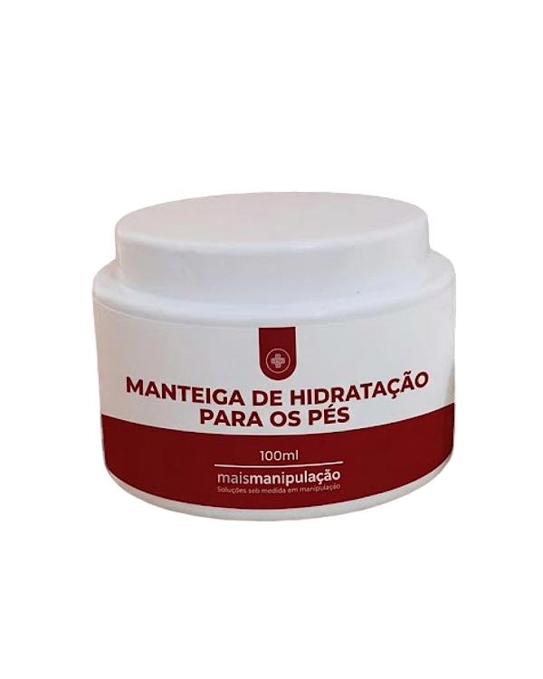 Manteiga de Hidratação Para Os Pés 100g Uso Podológico