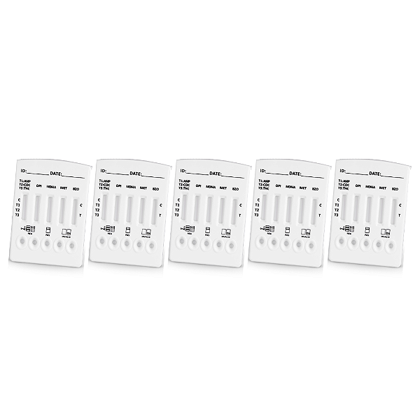 Teste de Drogas Multi 7 Drogas - 10 Unid - Cassete