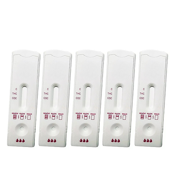 Teste de Drogas Multi 2 Drogas - 5 Unid - Cassete