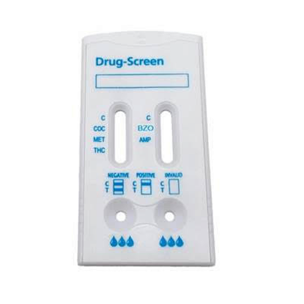 Teste de Drogas Multi 5 Drogas - 10 Unid - Cassete