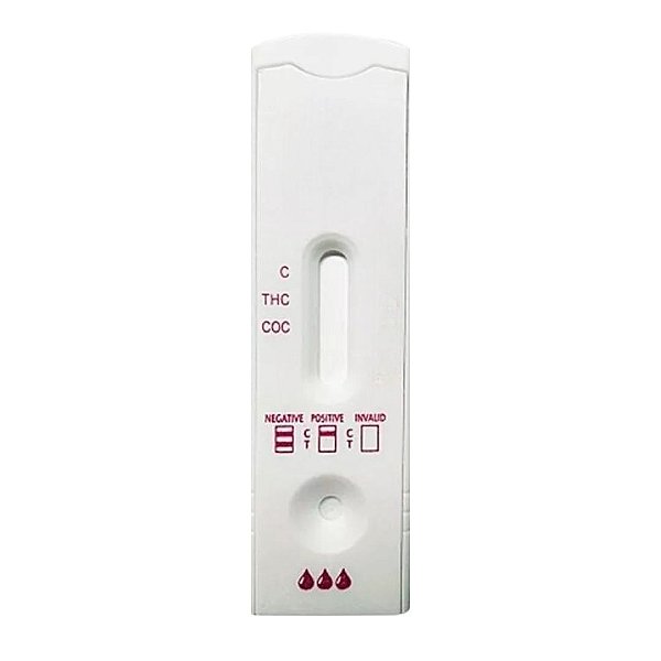 Teste de Drogas Multi 2 Drogas - 10 Unid - Cassete