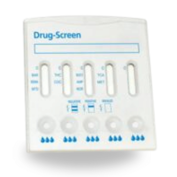 Teste de Drogas Multi 10 Drogas - 10 Unid - Cassete