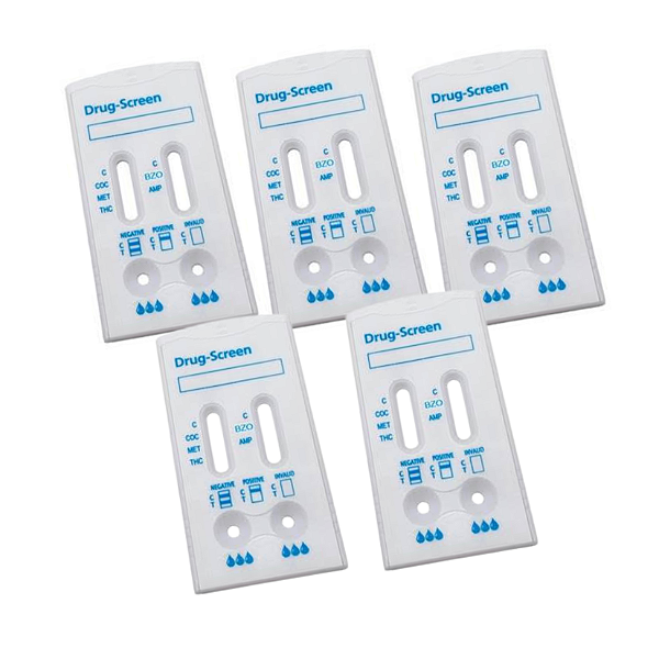 Teste de Drogas Multi 5 Drogas - 5 Unid - Promoção