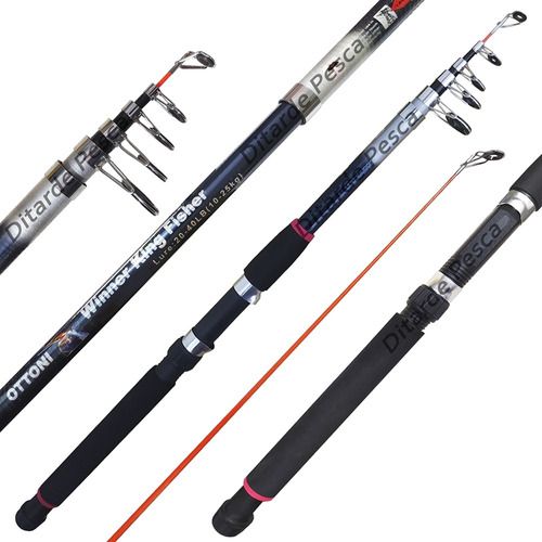 Vara Telescópica Para Molinete Winner 2,10m 30lb - Ottoni