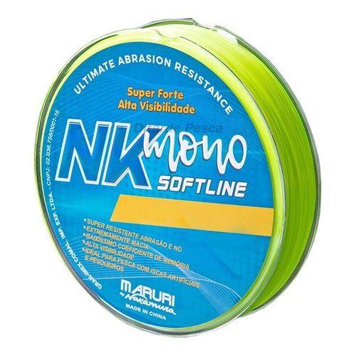 Linha Monofilamento Nk Mono Softline 0,30mm 300m - Maruri