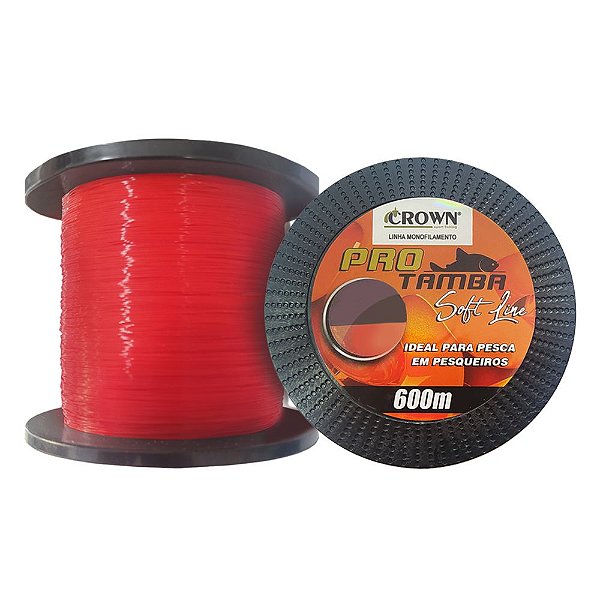 Linha Monofilamento Pro Tamba Soft Line 0,40mm 600m - Crown