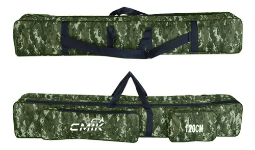Bolsa Porta Vara Camuflada Bolsos Laterais 1,20m - Cmik