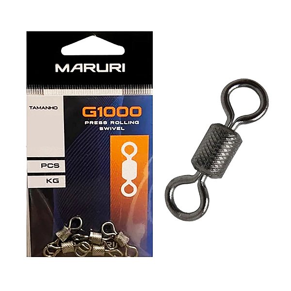 Girador Black Nickel Press Rolling Swivel G1000 - Maruri