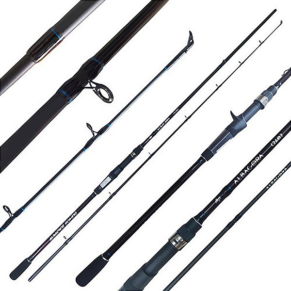 Vara Para Carretilha Albacora 2,40m 2 50lb - Albatroz Fishing