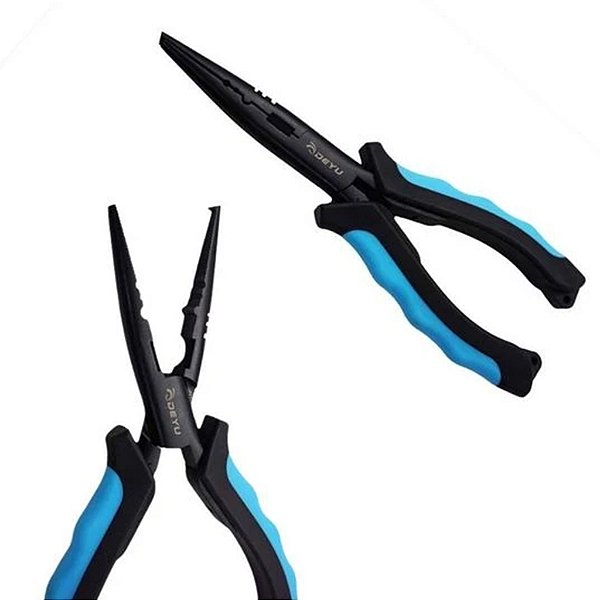Alicate Split Ring Bico Curvo Multi Funções DF0703 - Deyu