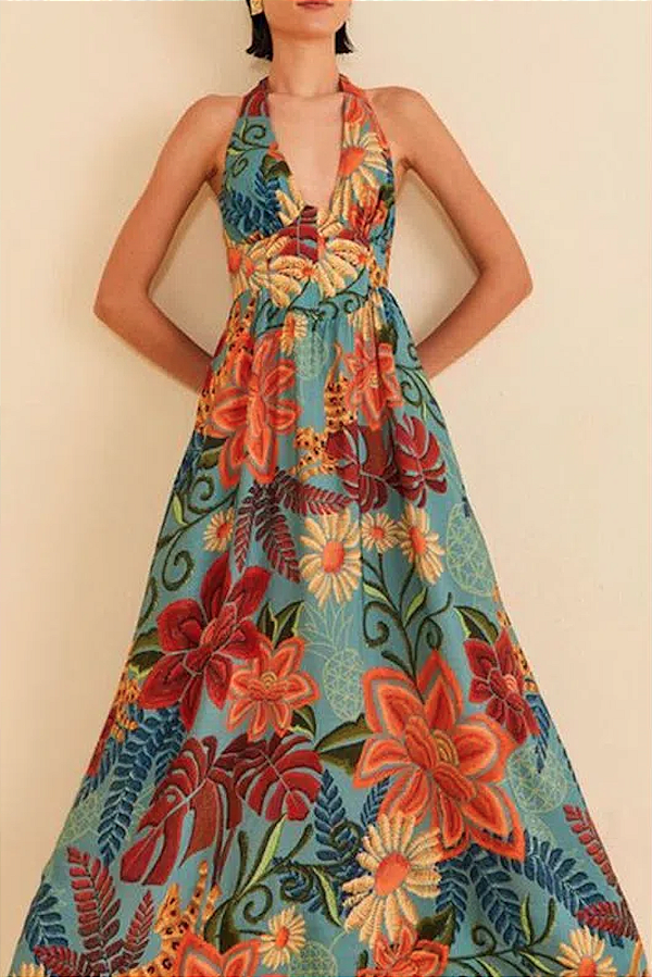 Vestido Encanto de Abacaxi FARM