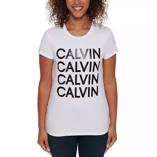 T-shirt Calvin Klein - Branca