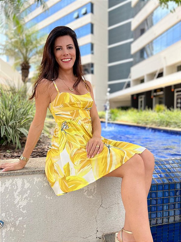 Vestido Curto Maxi Azaleia FARM