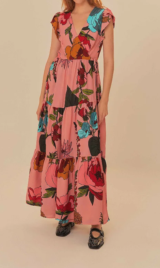 Vestido Cropped Calor Floral FARM