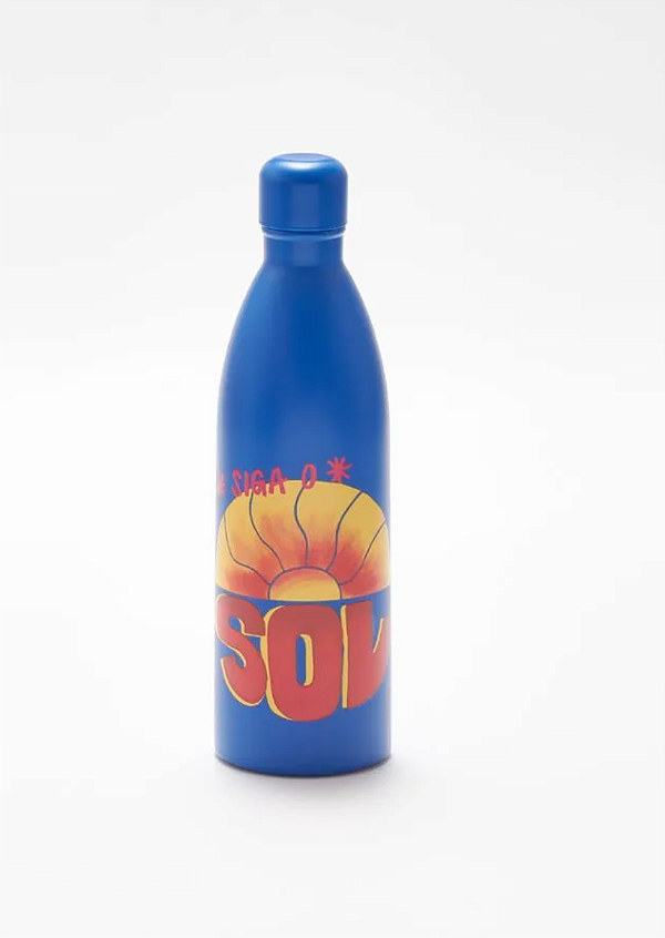 Garrafa Térmica Farm Glub Glub 1L – Estampa Siga o Sol FARM