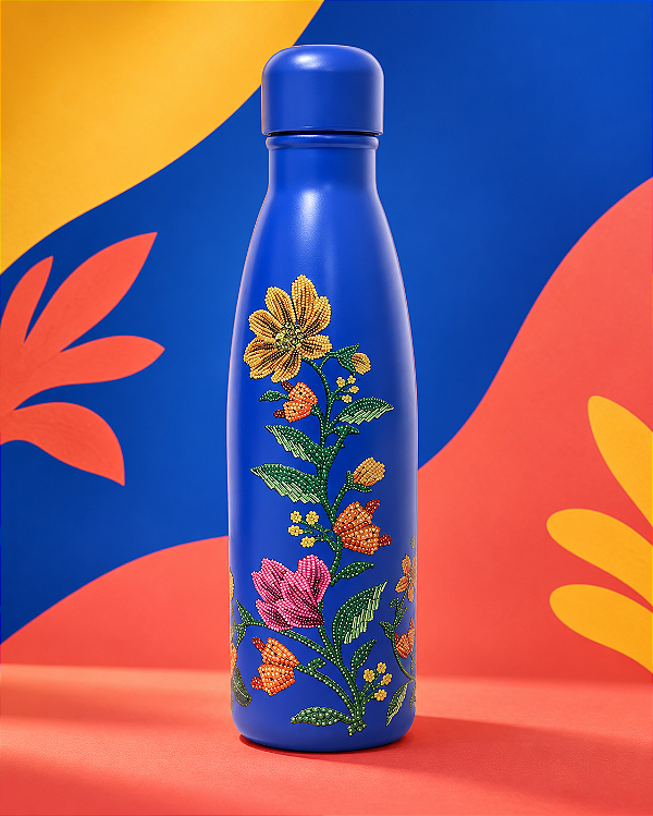 Garrafa Térmica Farm Glub Glub 500ml – Estampa Fruta de Verão FARM